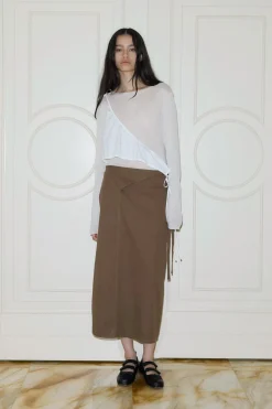 Deiji Studios Bottoms|Crossover Skirt