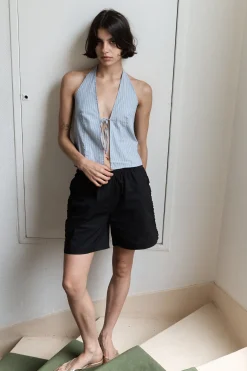 Deiji Studios Tops|Open Halter Top