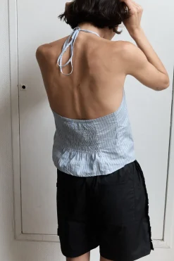 Deiji Studios Tops|Open Halter Top
