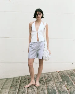 Deiji Studios Tops|Open Halter Top