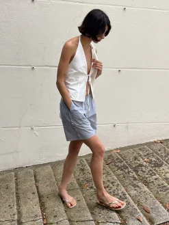 Deiji Studios Tops|Open Halter Top