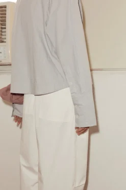 Deiji Studios Tops|Oversized Collared Shirt