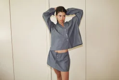 Deiji Studios Bottoms|Placket Skirt