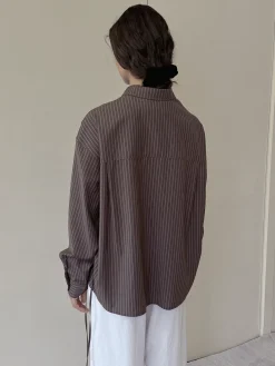 Deiji Studios Tops|Pocket Wool Shirt