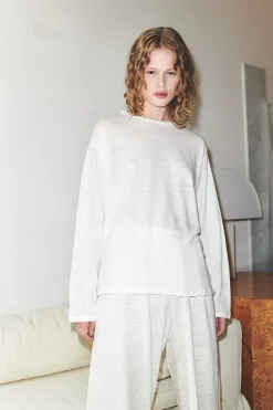 Deiji Studios JerseySeparates|Tops|soft long sleeve top