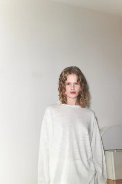 Deiji Studios JerseySeparates|Tops|soft long sleeve top