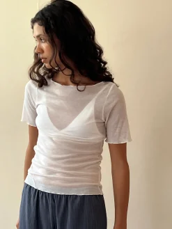 Deiji Studios JerseySeparates|Tops|Square Knit Tee