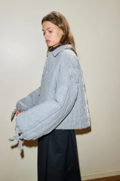 Deiji Studios Outerwear|Tops|The Collared Quilt Coat