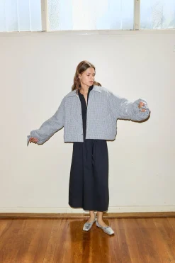 Deiji Studios Outerwear|Tops|The Collared Quilt Coat