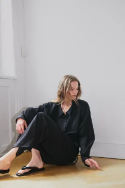 Deiji Studios JerseySeparates|Tops|the subtle button down