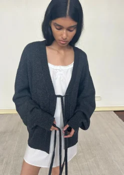 Deiji Studios Outerwear|Tops|Two Tie Front Cardigan