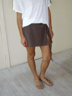 Deiji Studios Bottoms|Two Ties Skirt